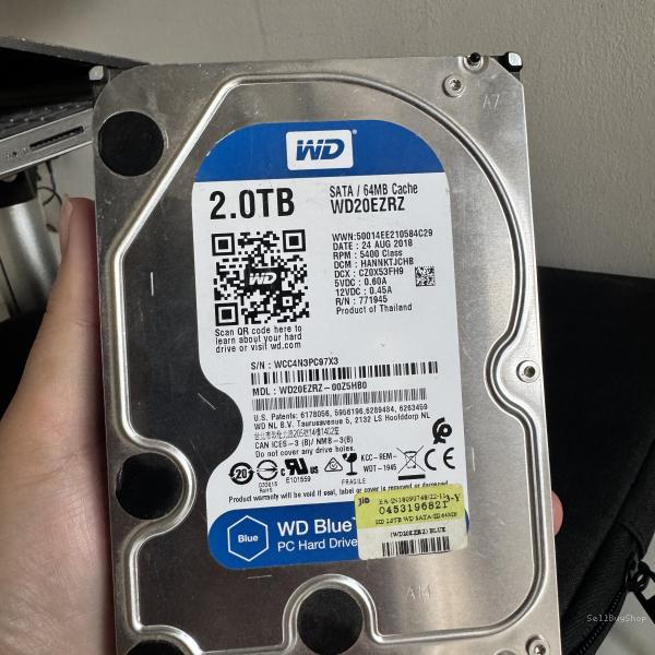 WD Blue - 2TB (PC Hard Drive)